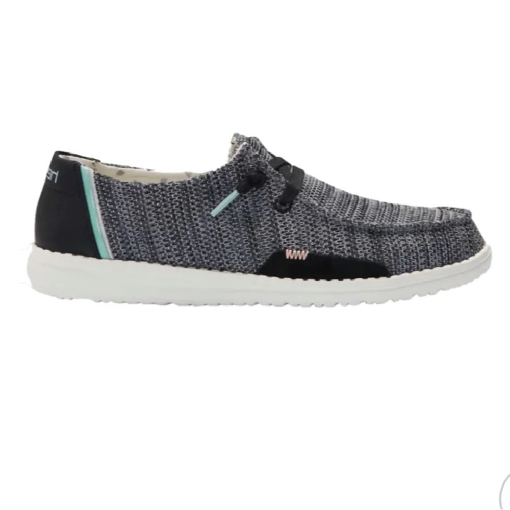 Hey Dude Wendy Sox Sparkling Black Shoes - Women’s Size 8